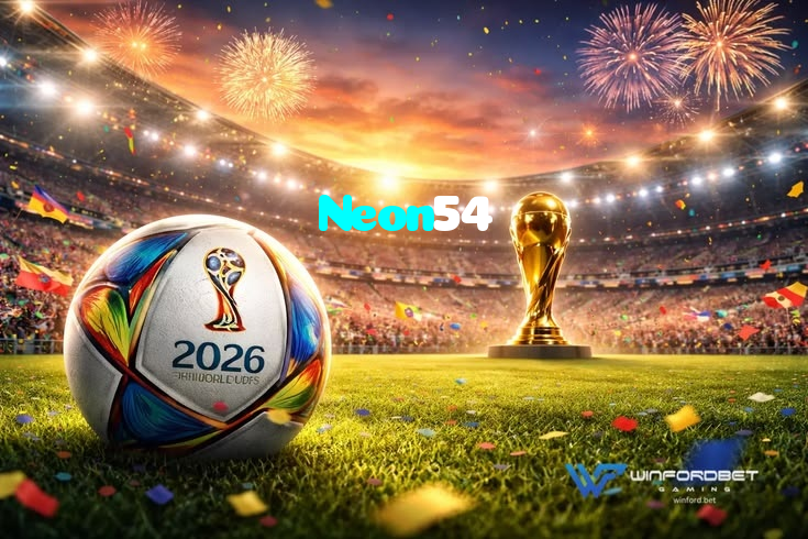 Neon54 casino presented on mobile device in Pakistan with slots and live games